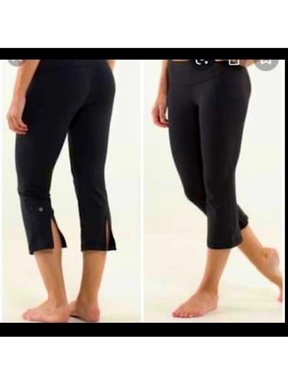 𝅺Lululemon flared crops. Gather & crow leggings.